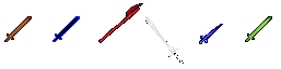 Ejemplos de espadas